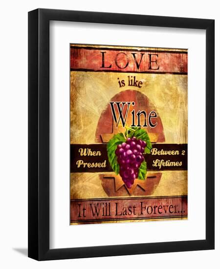 Love Is Like Wine-Joel Christopher Payne-Framed Giclee Print