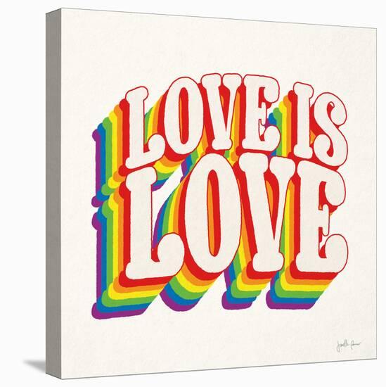 Love is Love I-Janelle Penner-Stretched Canvas