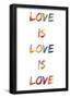 Love Is Love Is Love-null-Framed Poster