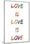Love Is Love Is Love-null-Mounted Poster
