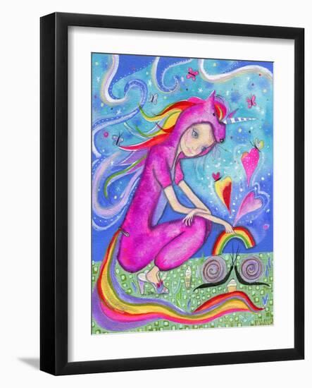 Love Is Love-Wyanne-Framed Giclee Print