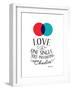 Love Is One Single Soul Inhabiting Two Bodies-null-Framed Art Print