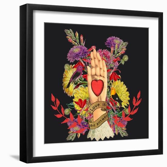 Love Is the Answer-Erika C. Brothers-Framed Art Print