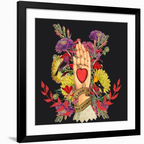 Love Is the Answer-Erika C. Brothers-Framed Art Print