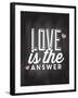 Love is the Answer-Kimberly Allen-Framed Art Print