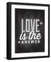 Love is the Answer-Kimberly Allen-Framed Art Print