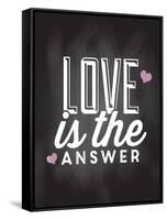 Love is the Answer-Kimberly Allen-Framed Stretched Canvas