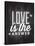 Love is the Answer-Kimberly Allen-Stretched Canvas