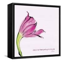 Love Is the Flower-FS Studio-Framed Stretched Canvas