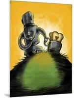 Love Is Toast-Mischief Factory-Mounted Premium Giclee Print