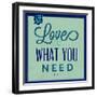 Love Is What You Need 1-Lorand Okos-Framed Art Print