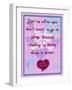 Love Is When You Don’T Want to Go to Sleep-Cathy Cute-Framed Giclee Print
