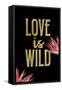 Love is Wild-Kimberly Allen-Framed Stretched Canvas