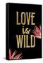 Love is Wild-Kimberly Allen-Framed Stretched Canvas