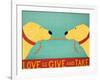 Love Is Yellow Yellow-Stephen Huneck-Framed Giclee Print