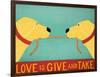 Love Is Yellow Yellow-Stephen Huneck-Framed Giclee Print