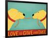 Love Is Yellow Yellow-Stephen Huneck-Framed Giclee Print