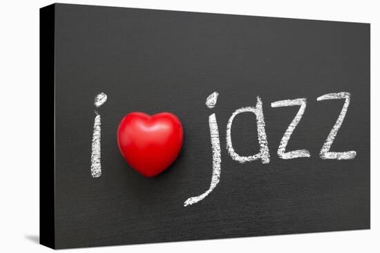 Love Jazz-Yury Zap-Stretched Canvas