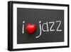 Love Jazz-Yury Zap-Framed Premium Giclee Print