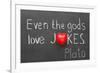 Love Jokes-Yury Zap-Framed Art Print