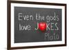 Love Jokes-Yury Zap-Framed Art Print