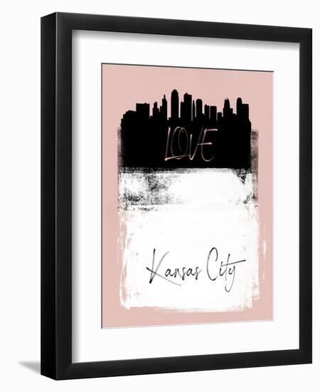 Love Kansas City-Emma Moore-Framed Art Print