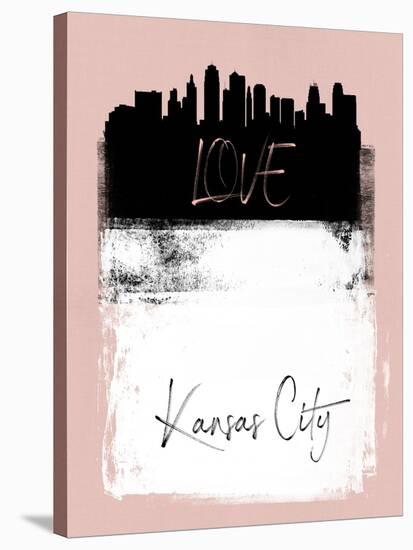 Love Kansas City-Emma Moore-Stretched Canvas