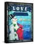 Love Keeps You Warm-Joel Christopher Payne-Framed Stretched Canvas