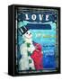 Love Keeps You Warm-Joel Christopher Payne-Framed Stretched Canvas