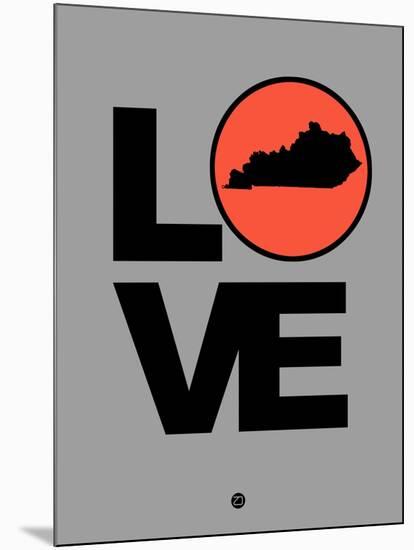 Love Kentucky-NaxArt-Mounted Art Print