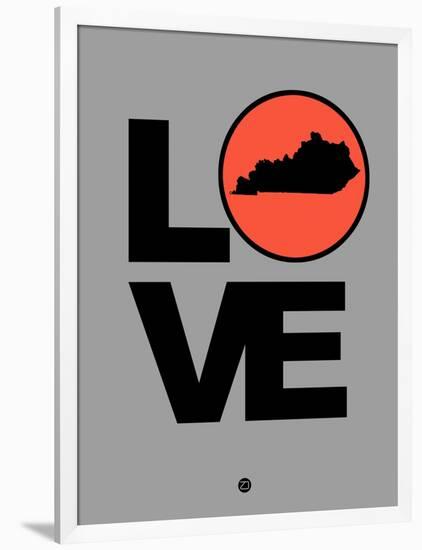 Love Kentucky-NaxArt-Framed Art Print