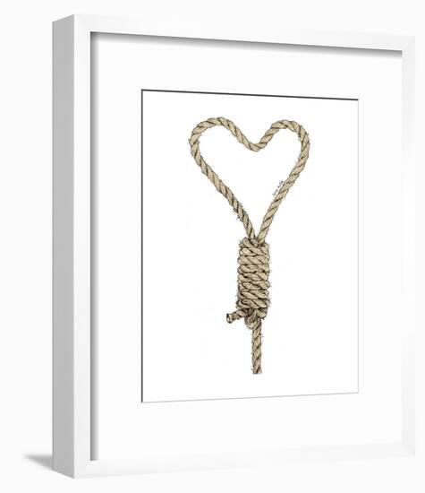 Love Kills-Urban Cricket-Framed Art Print