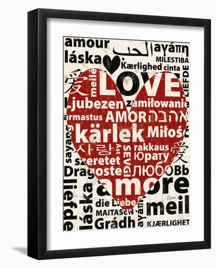 Love Languages-Carole Stevens-Framed Art Print