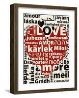 Love Languages-Carole Stevens-Framed Art Print