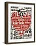 Love Languages-Carole Stevens-Framed Art Print