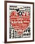 Love Languages-Carole Stevens-Framed Art Print