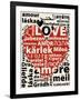 Love Languages-Carole Stevens-Framed Art Print