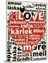 Love Languages-Carole Stevens-Mounted Art Print