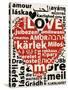 Love Languages-Carole Stevens-Stretched Canvas