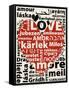 Love Languages-Carole Stevens-Framed Stretched Canvas