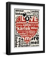 Love Languages-Carole Stevens-Framed Art Print