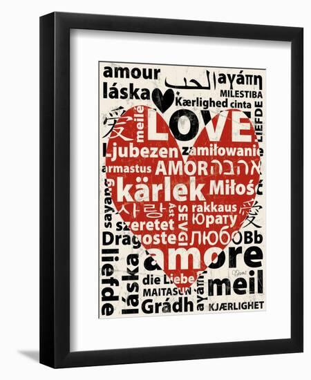 Love Languages-Carole Stevens-Framed Art Print