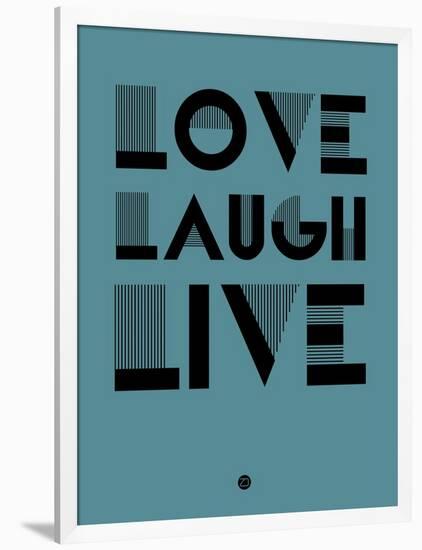 Love Laugh Live 4-NaxArt-Framed Art Print