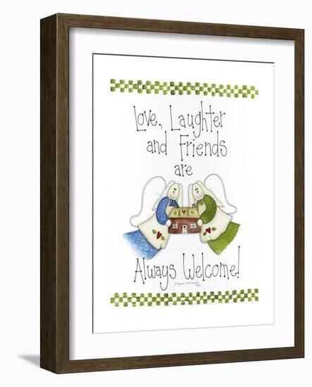 Love, Laughter and Friends-Debbie McMaster-Framed Giclee Print