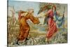Love Leading the Pilgrim after Sir E. C. Burne-Jones, 1894-A. Corsi Lalli-Stretched Canvas