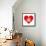 Love Leaf-Ali Potman-Framed Stretched Canvas displayed on a wall