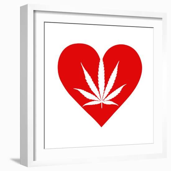 Love Leaf-Ali Potman-Framed Giclee Print