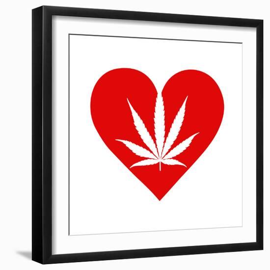 Love Leaf-Ali Potman-Framed Premium Giclee Print