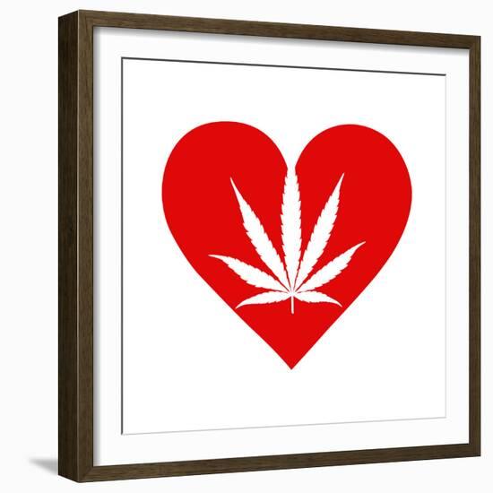 Love Leaf-Ali Potman-Framed Giclee Print