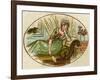 Love Letter 1884-Kate Greenaway-Framed Art Print